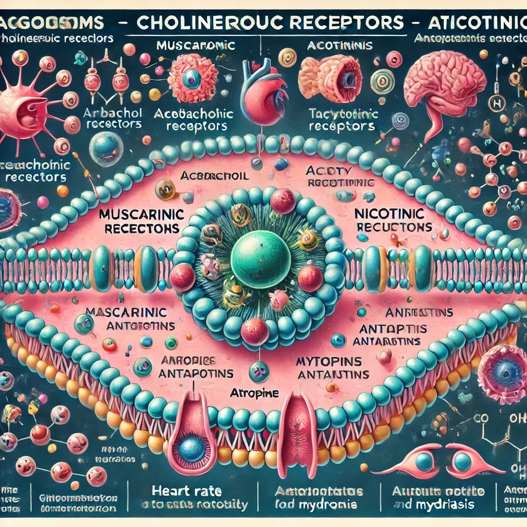 Agonistas y Antagonistas del Receptor Colinérgico: Una Visión General